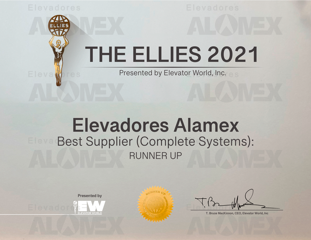 The Ellies 2021 winner - Best supplier: Complete Systems