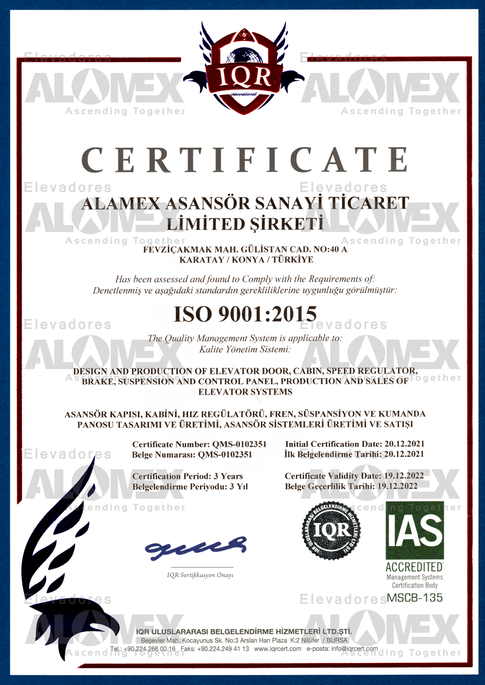 ISO 9001:2015